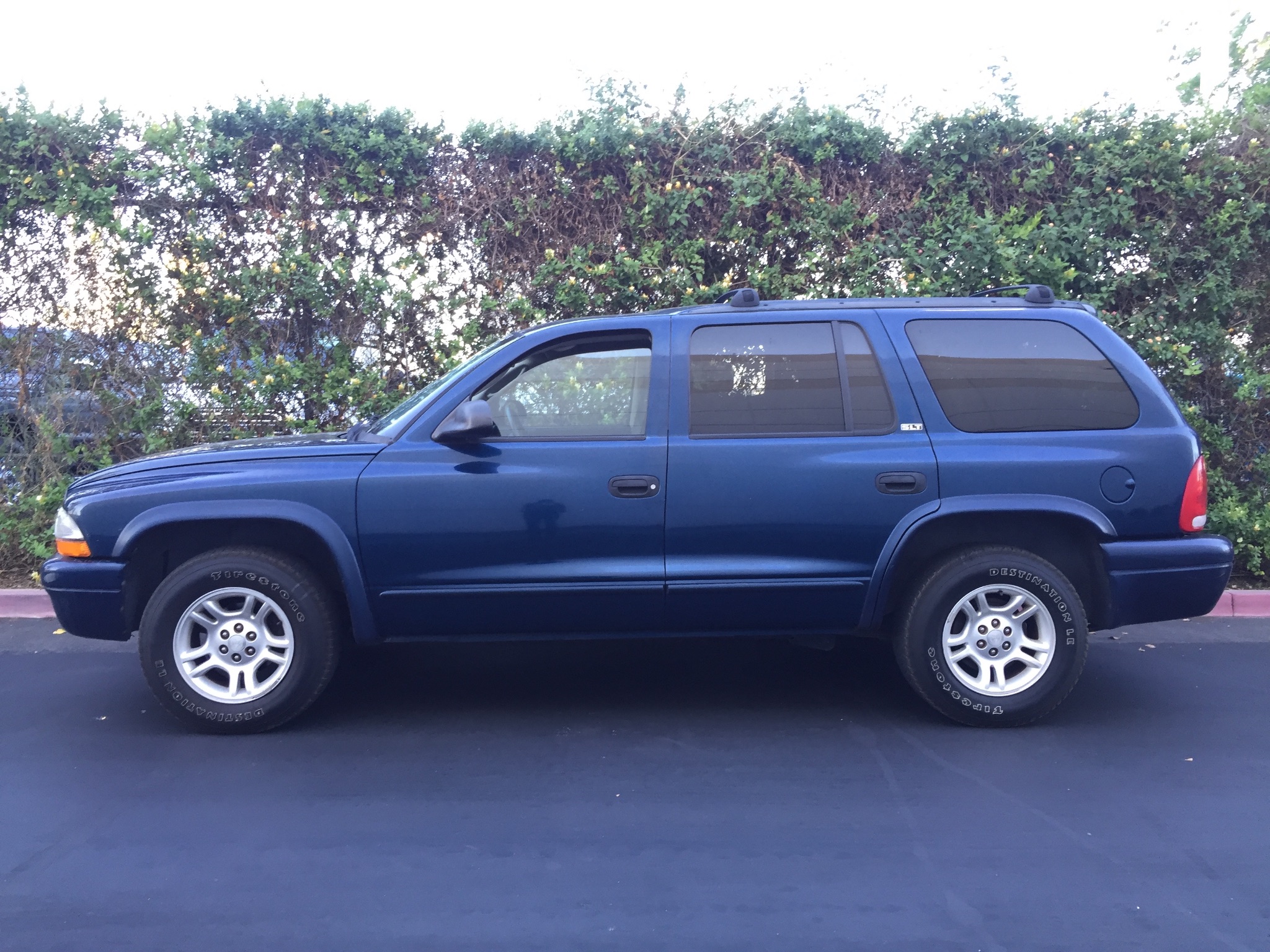 2002 Dodge Durango Slt Tire Size