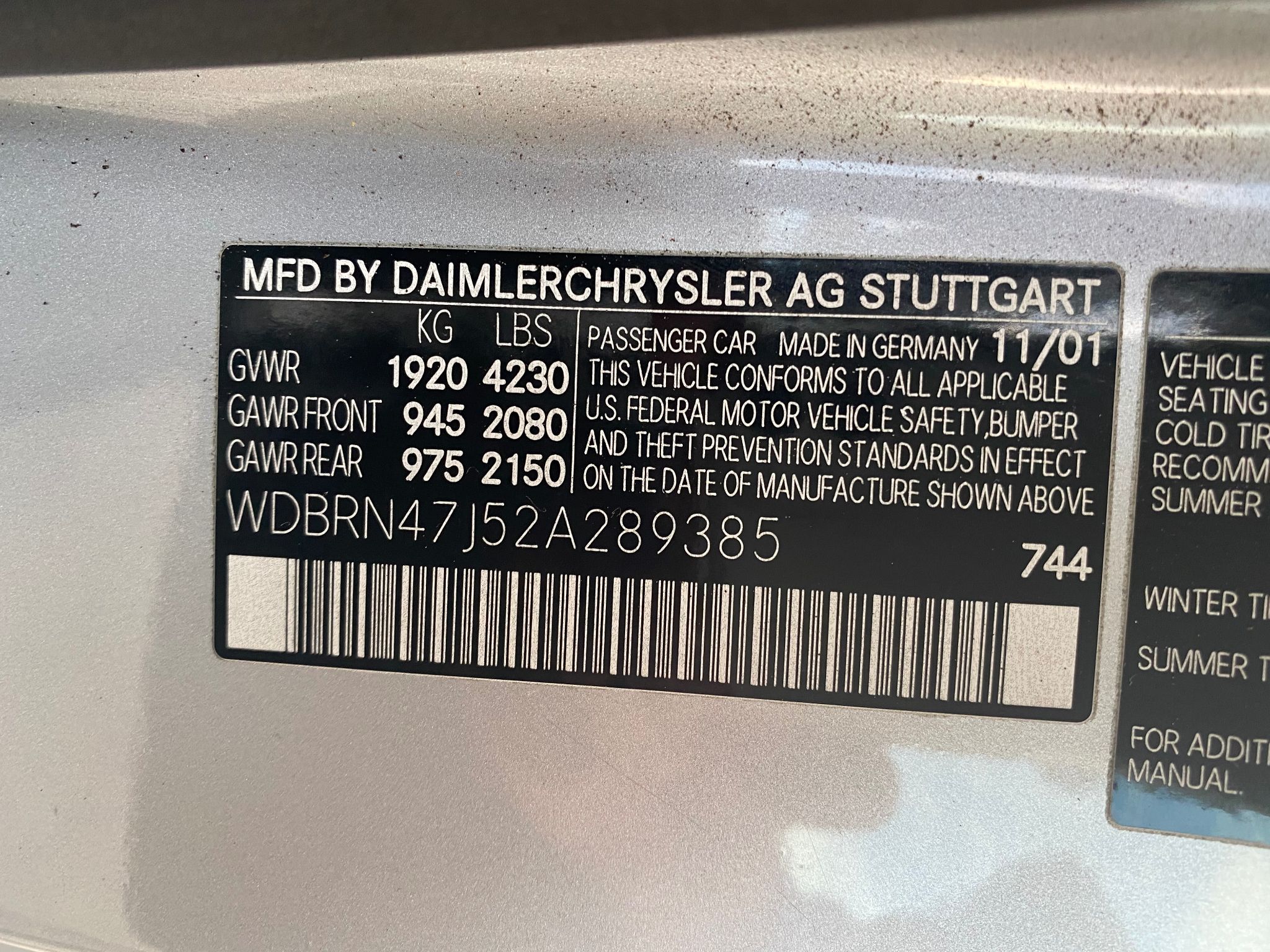 2002 Mercedes-Benz C230