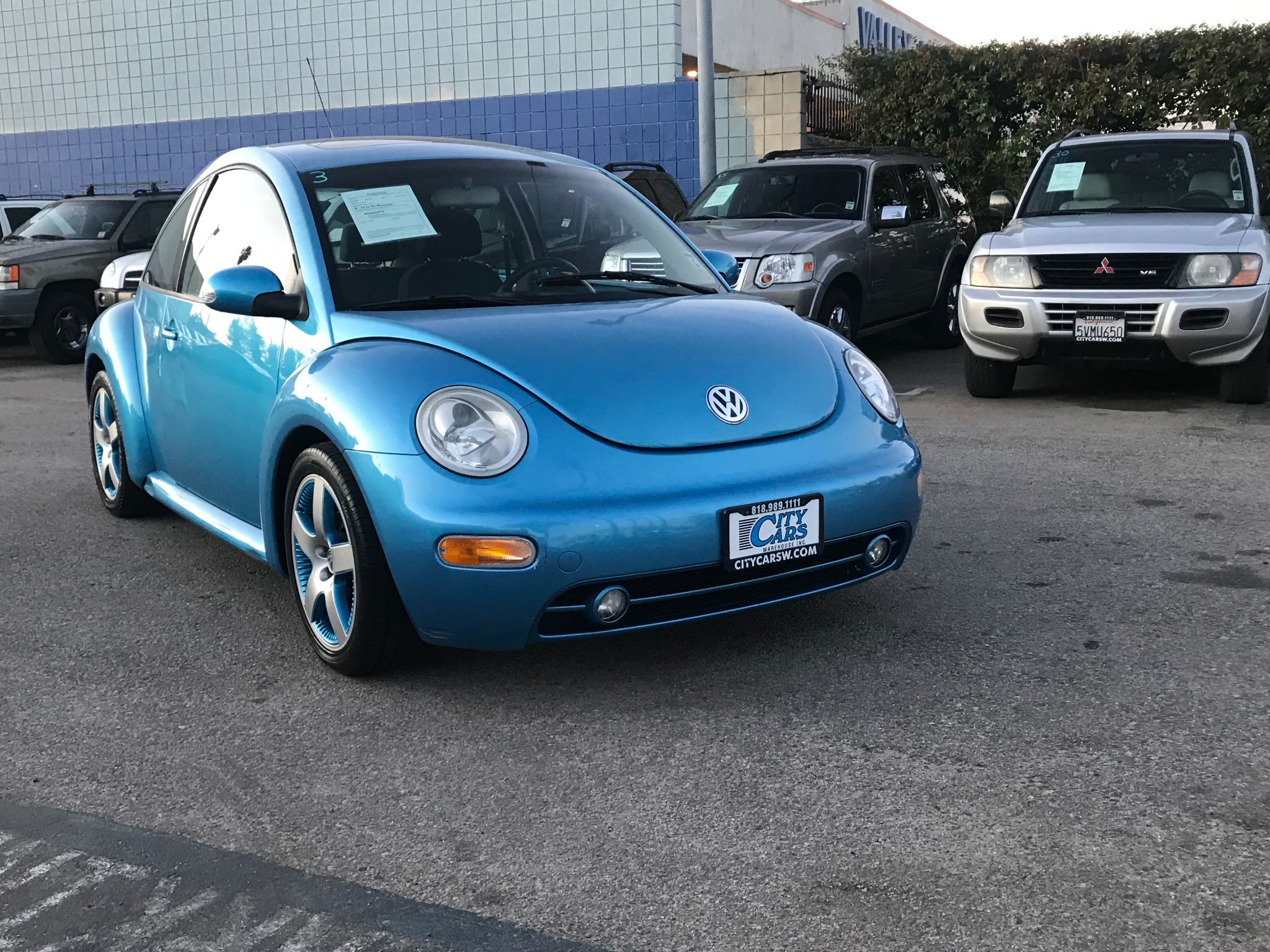 Used 2004 Volkswagen New Beetle Coupe Satellite Blue at City Cars ...