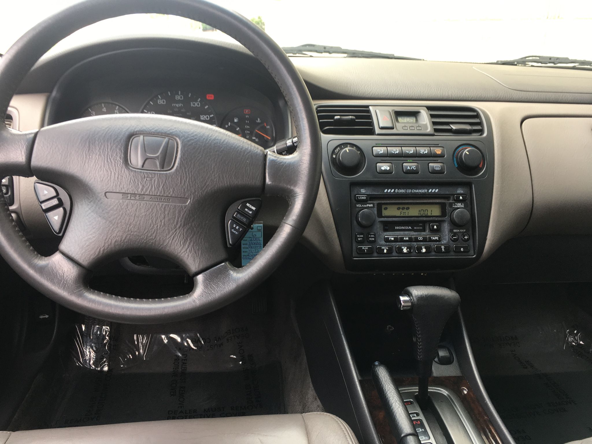 2001 Honda Accord EX w/Leather