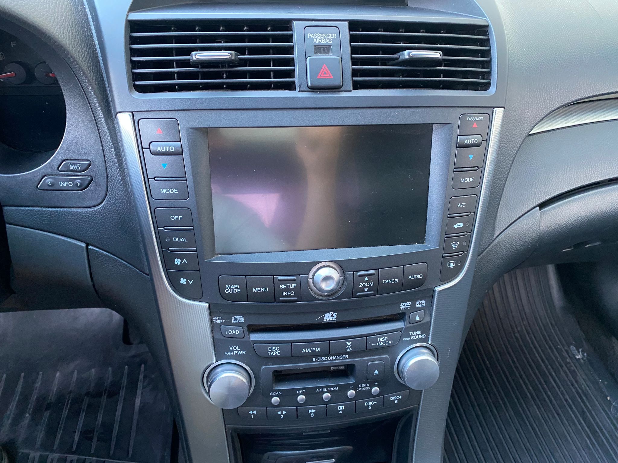2006 Acura TL Navigation System