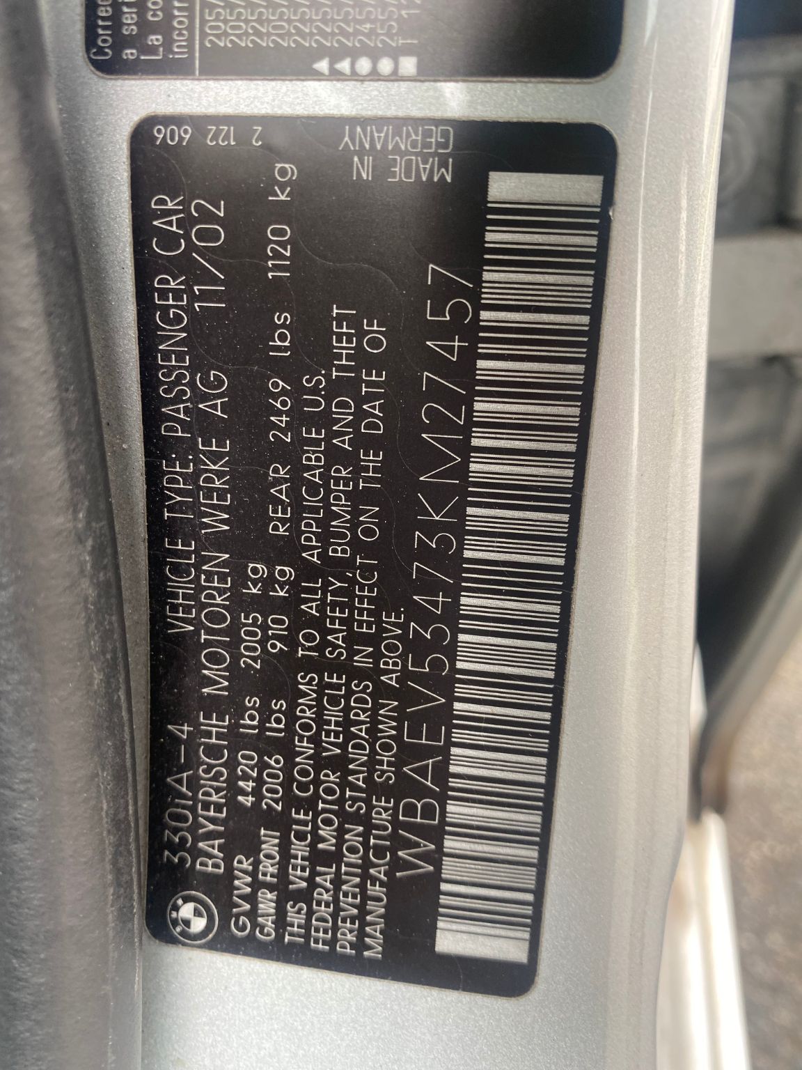 2003 BMW 3 Series 330i