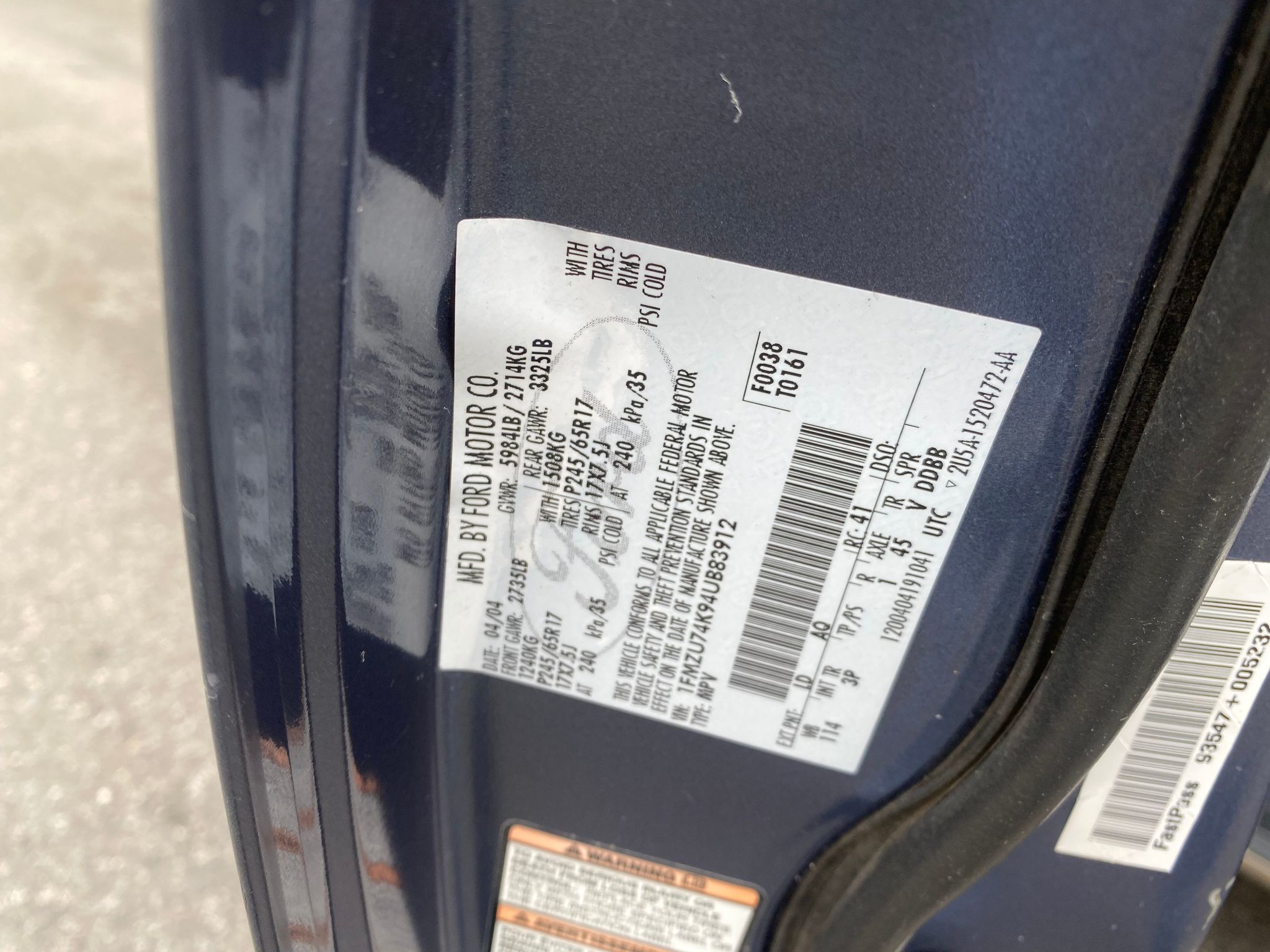 2004 Ford Explorer Eddie Bauer